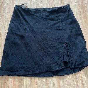 Sunday Best Black Mini Skirt